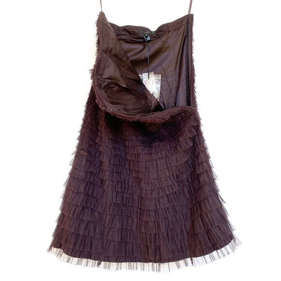 NWT Coast Strapless Tulle Gown Sweetheart Neckline Size 8 - Picture 2 of 15